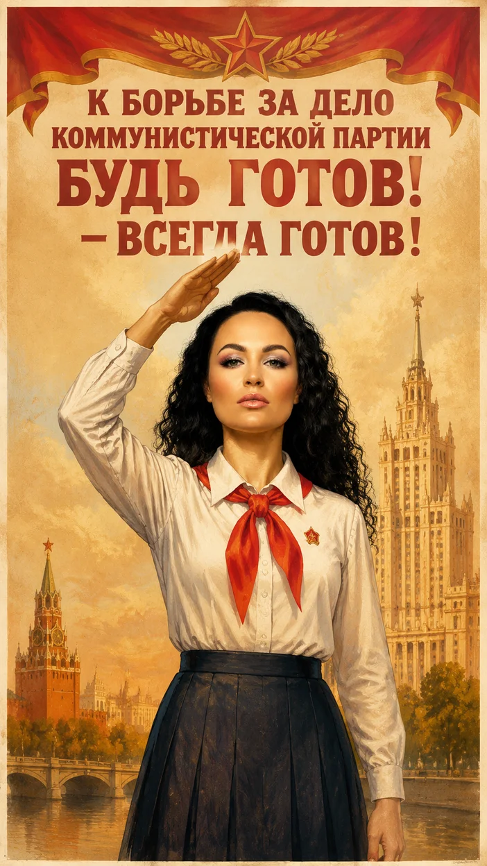 Советский агитационный плакат «Всегда готов!»  
