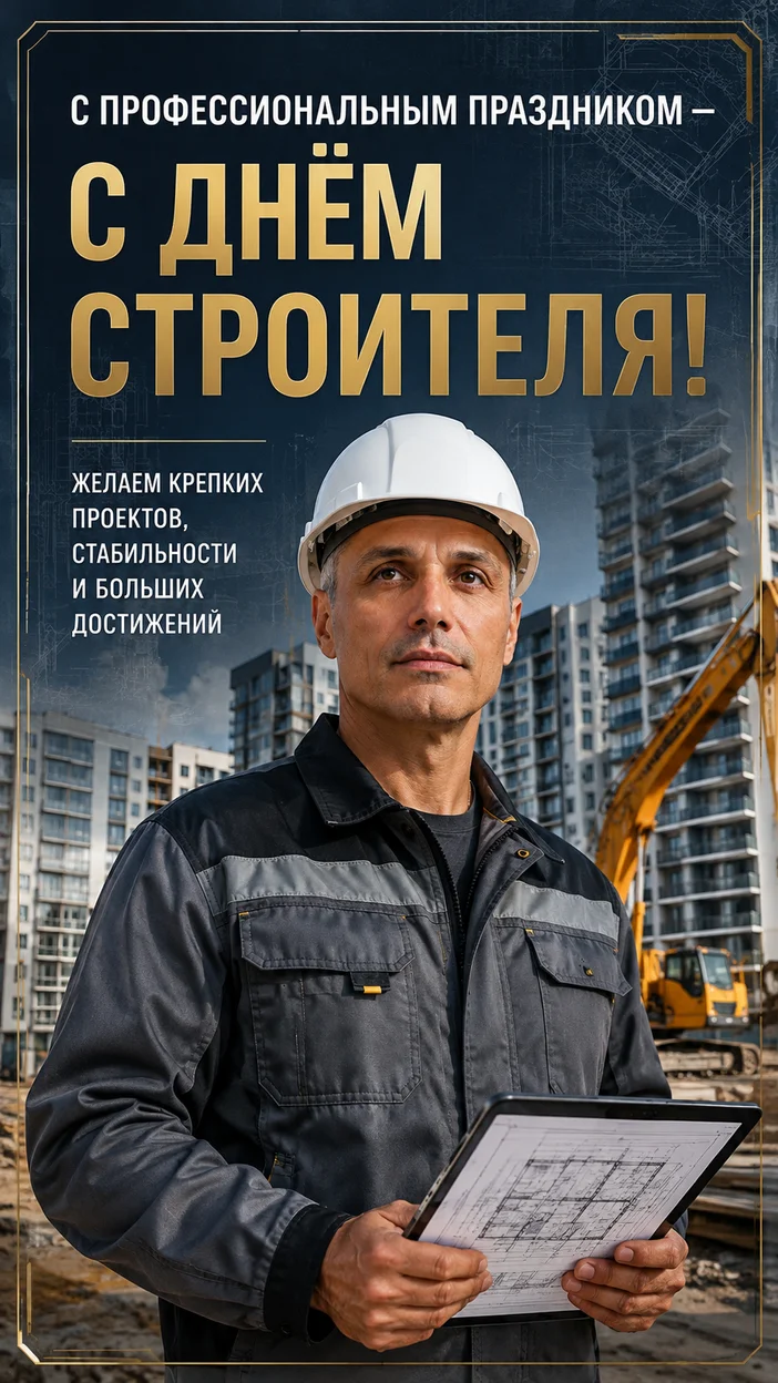Фотосессия мужчины на фоне жилого комплекса с планшетом