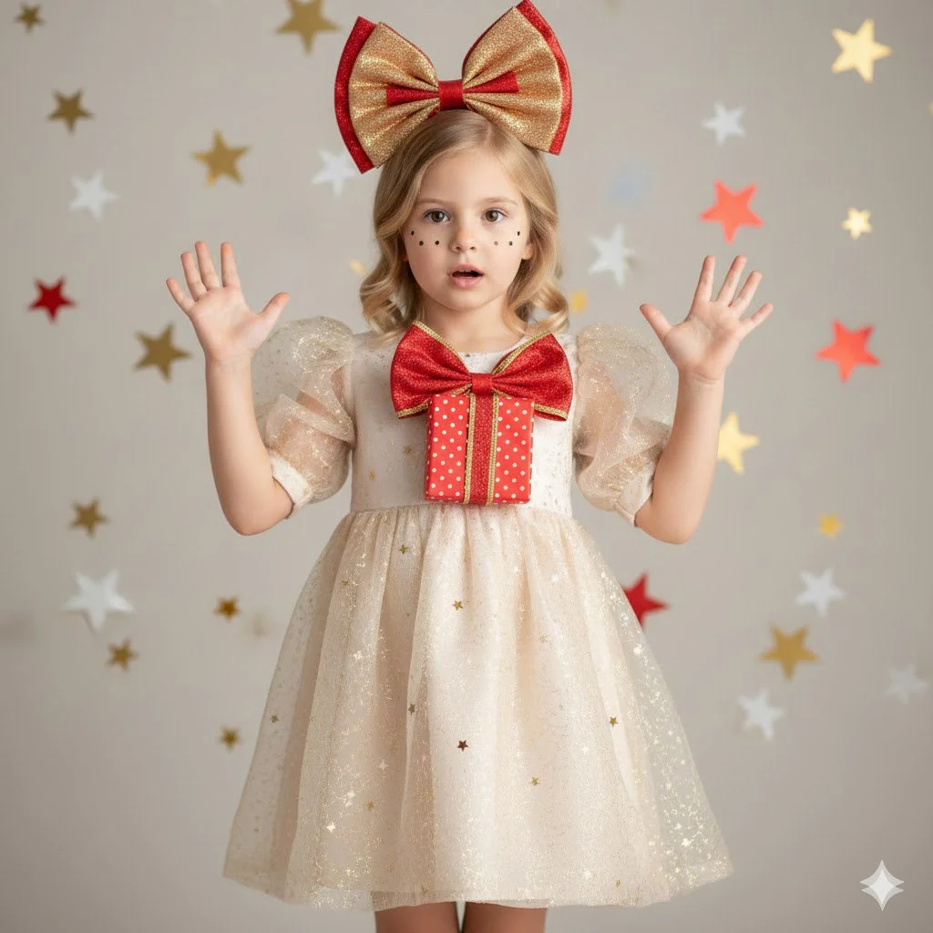 Праздничный сюрприз: Звезды и банты