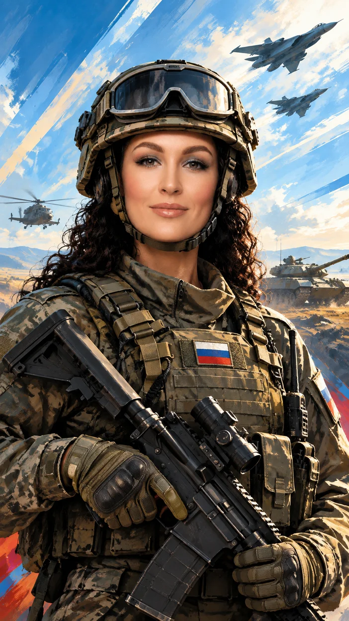 Фотосессия героический портрет военнослужащего по пояс на фоне авиации и графических лучей