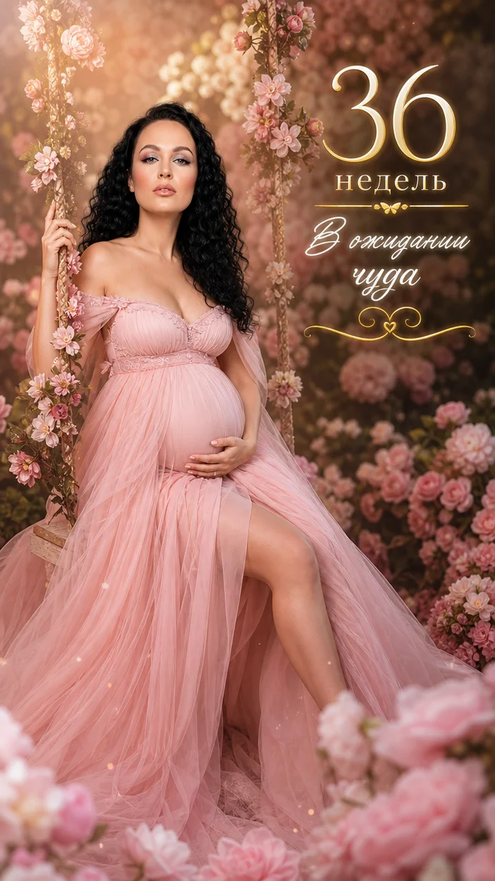  Фотосессия беременной «36 недель — в ожидании чуда»