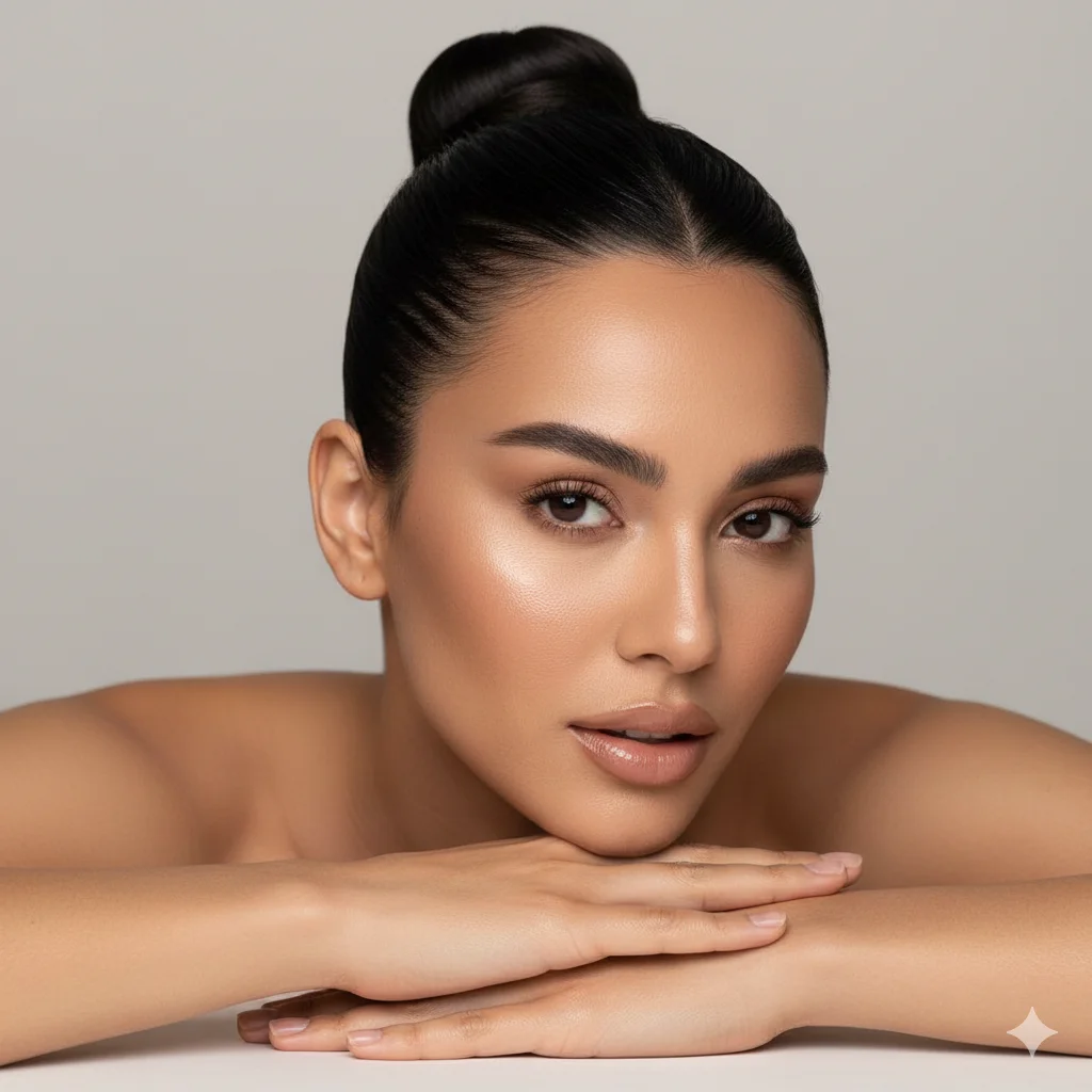 Сцена для продаж - Серьги (Фотореалистичный бьюти-портрет)