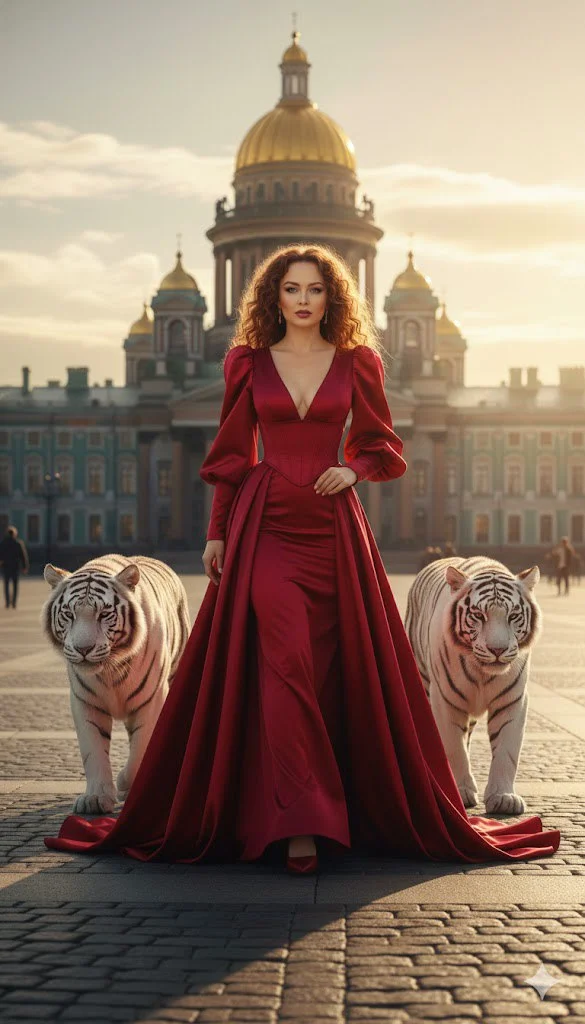 Величие: Девушка и тигры