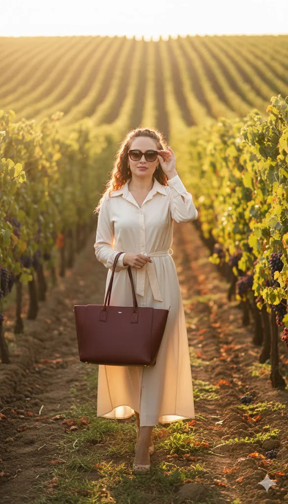 Вечер в виноградниках