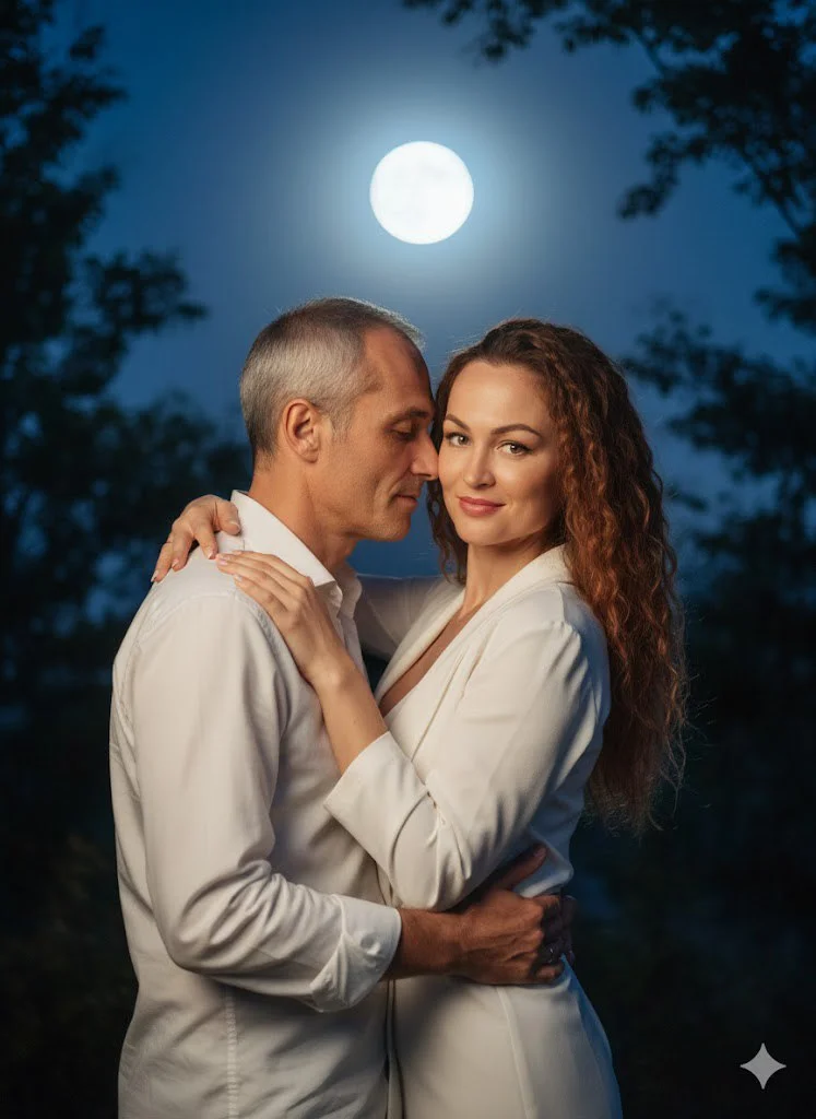 Лунное объятие