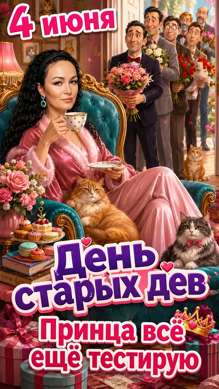 День старых дев - Праздник 4 мюня 
