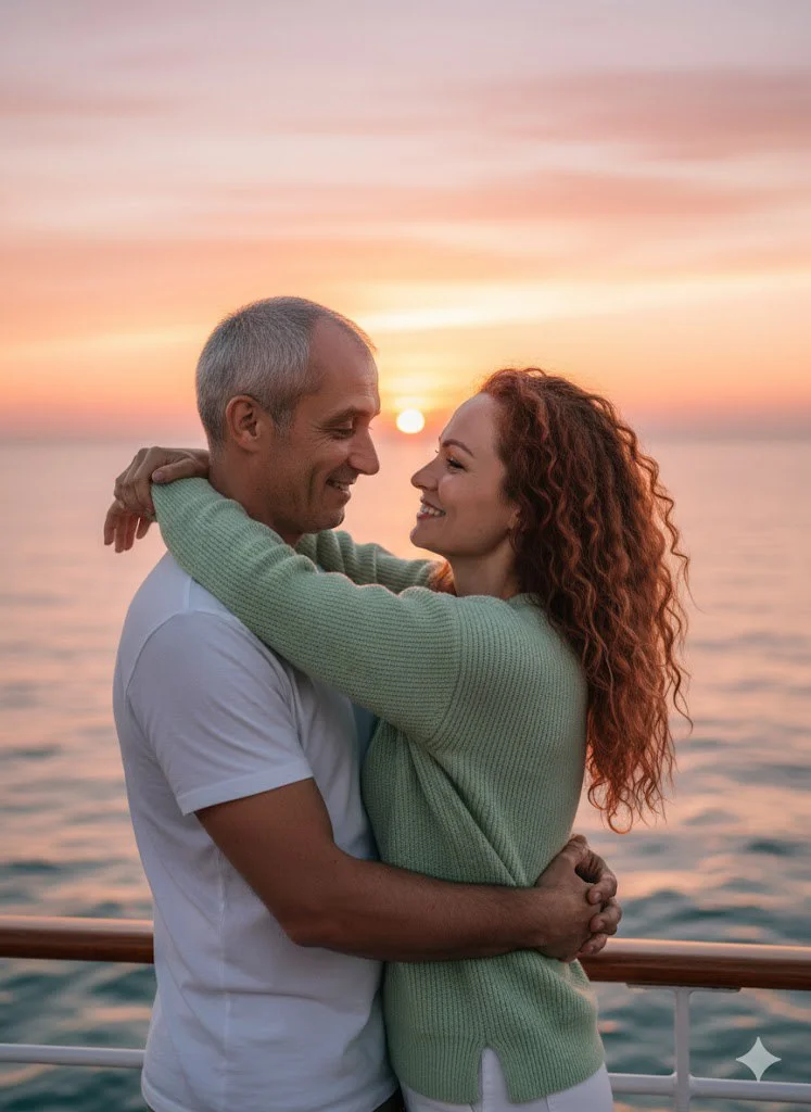 Закат на палубе