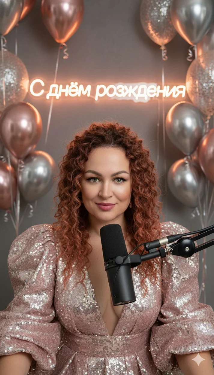 ИИ-фотосессия — Звёздный день рождения