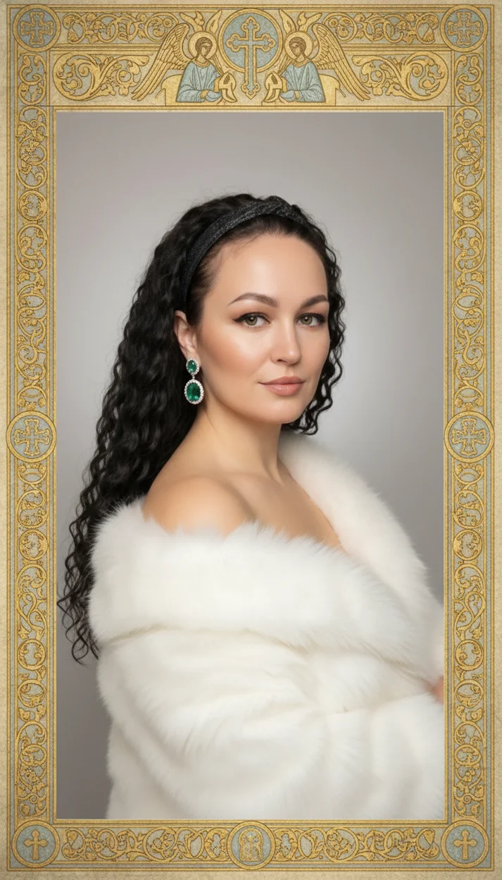 Рамка для фото в церковном стиле 