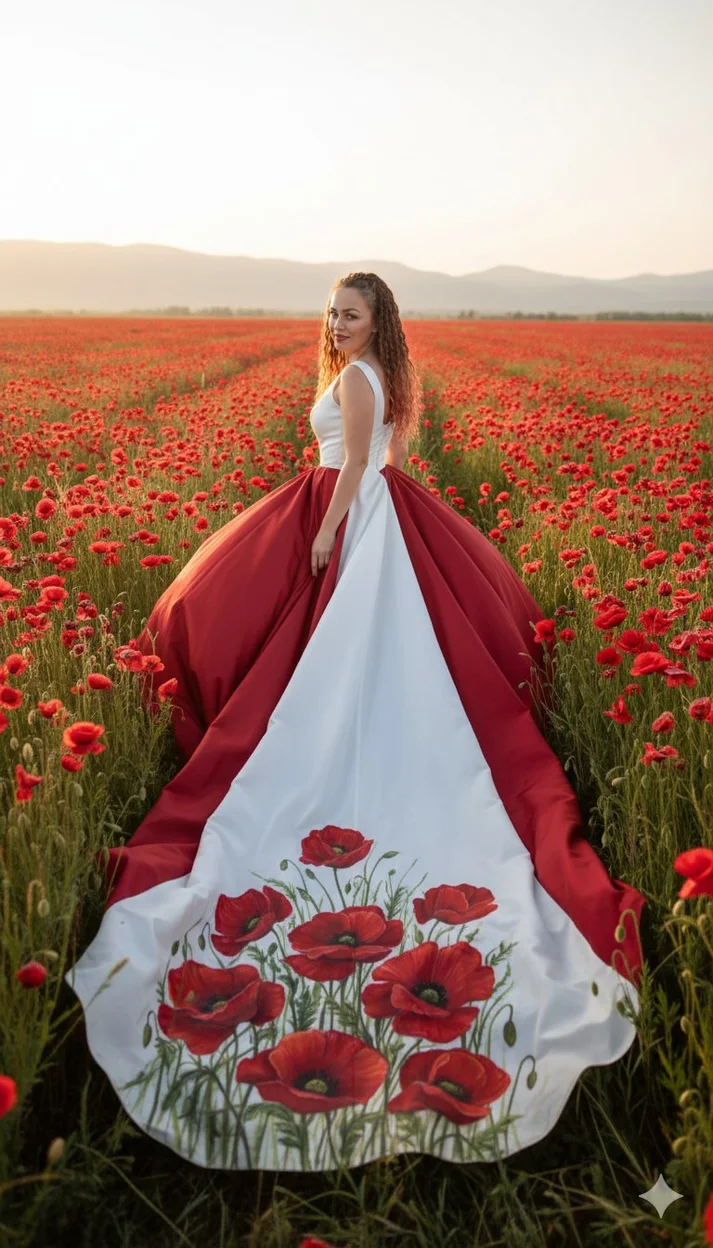 ИИ-фотосессия — Маковая симфония