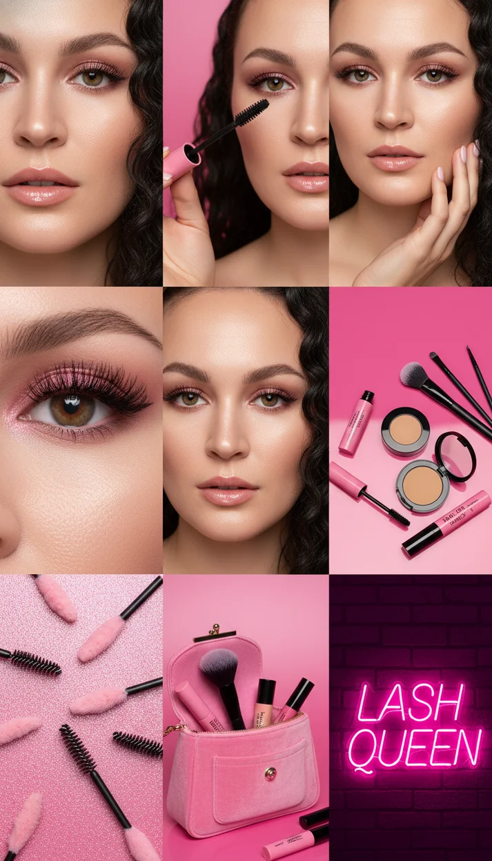 beauty-съёмка в стиле рекламной кампании косметического бренда