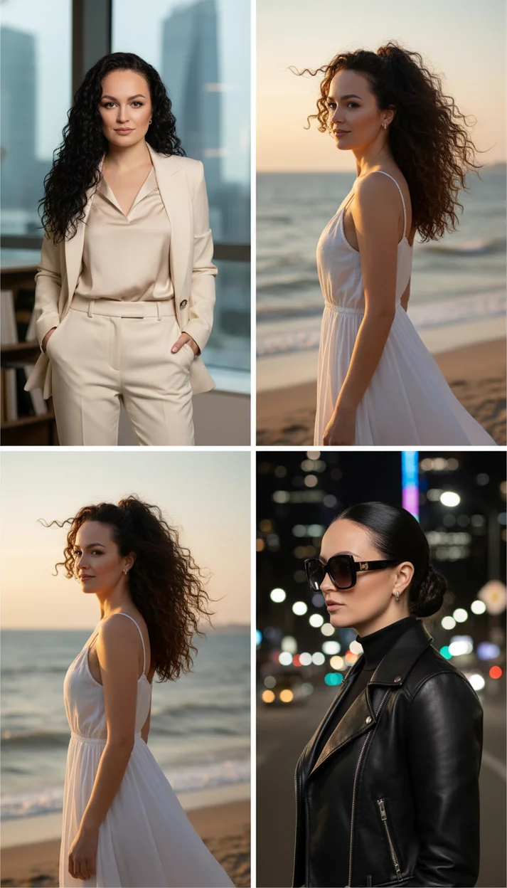 Коллаж из фото с образами 