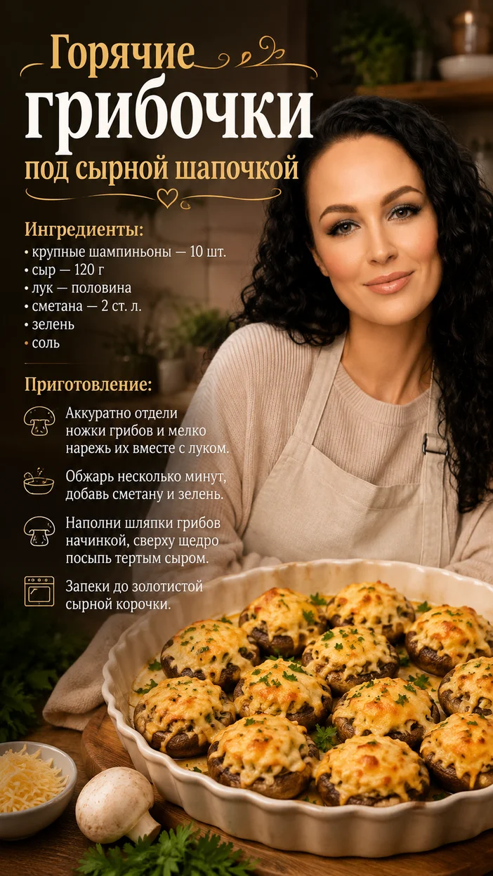 Фотосессия грибов под сырной шапкой