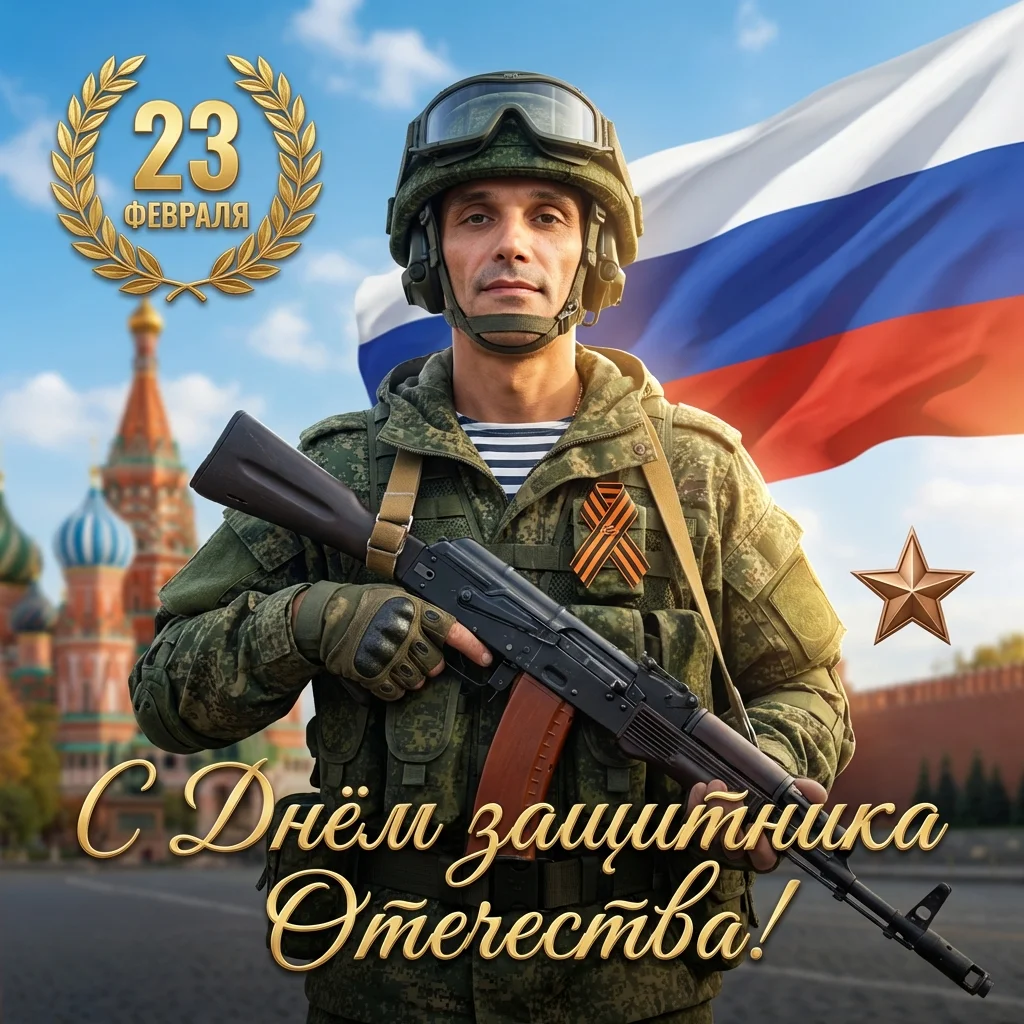 23 февраля- поздравление