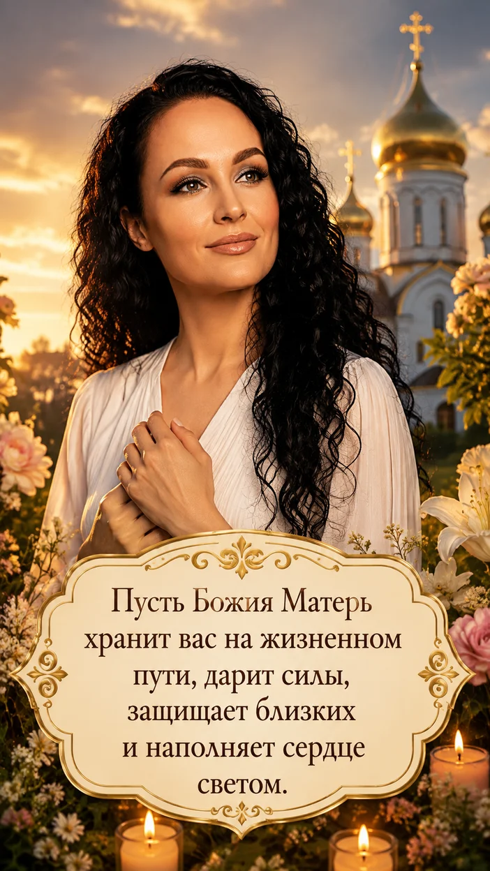Фотооткрытка тихий вечер у храма