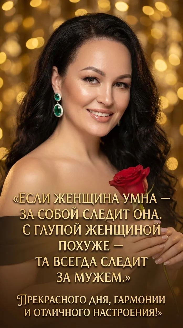 Открытка с вашим фото и цитатами 