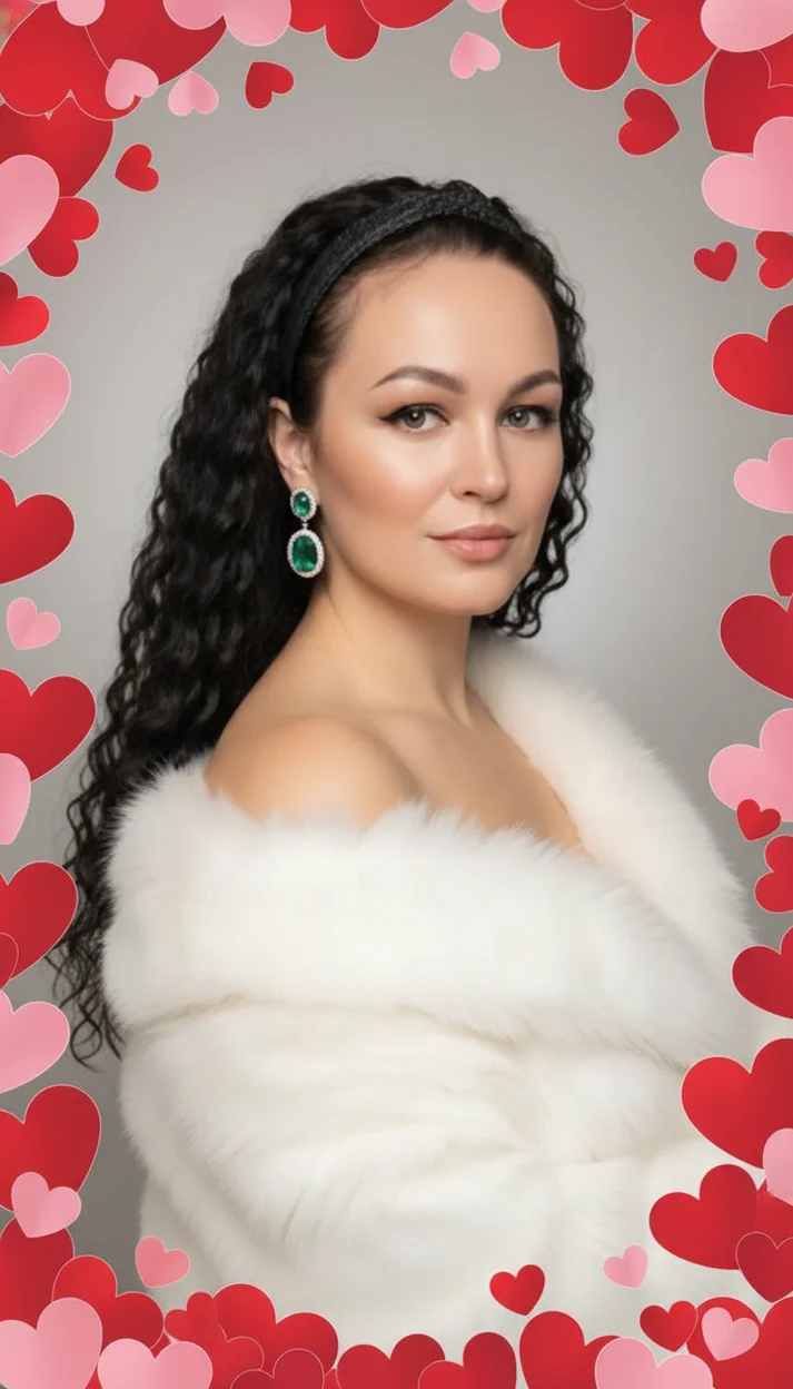 ДЕКОР ИЗ СЕРДЕЦ ПО КРАЯМ ФОТО