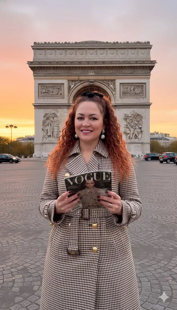 ИИ-фотосессия — Обложка Vogue