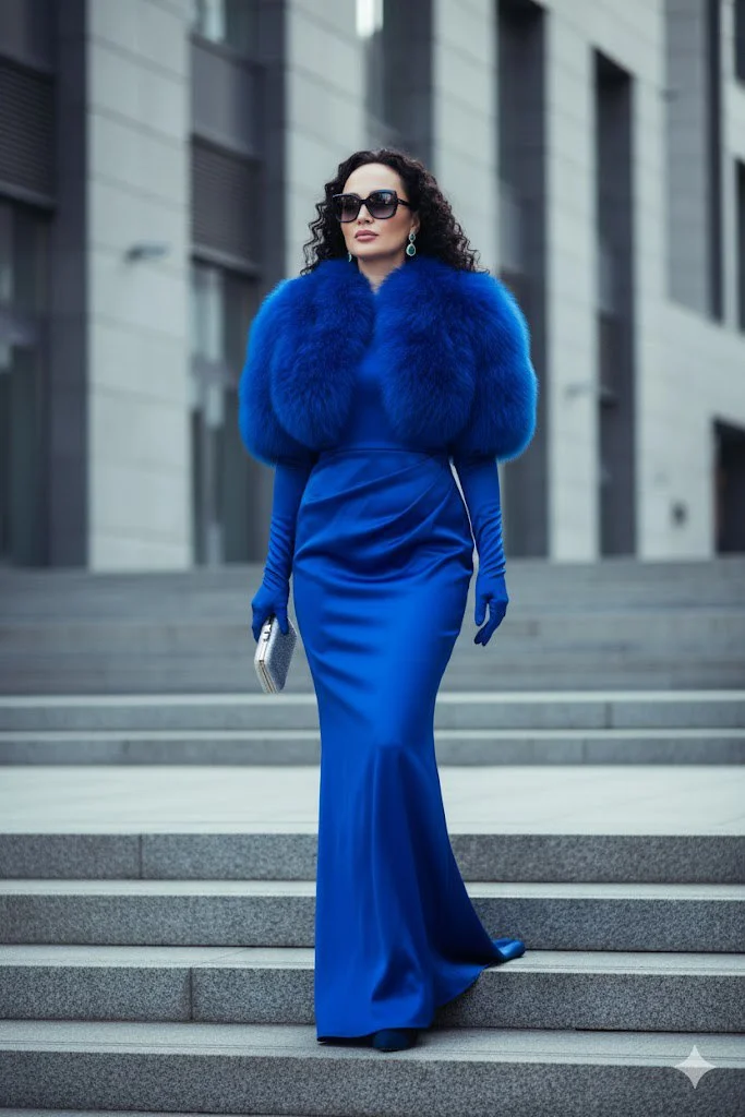 Синяя мантия: столичный шик