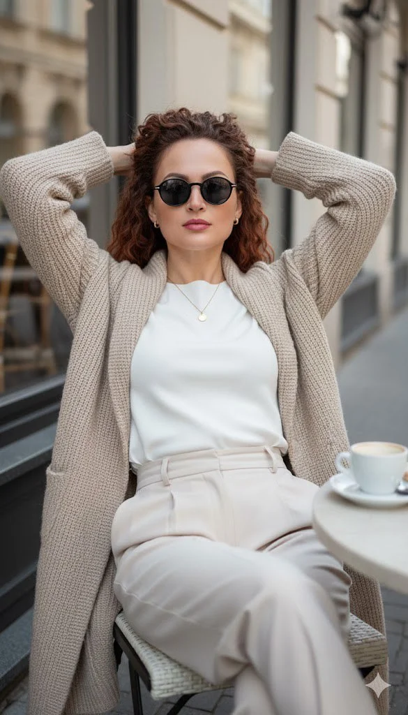 Утро в европейском кафе