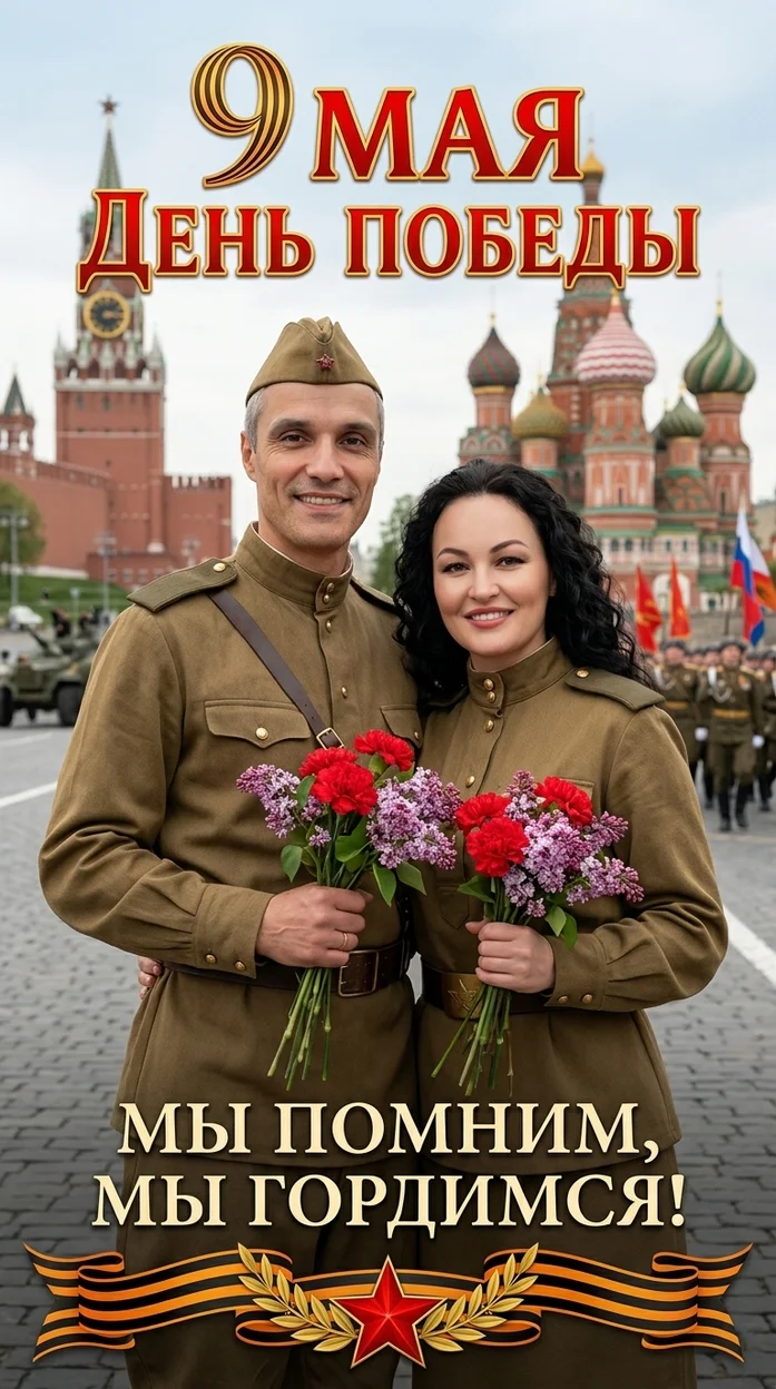 9 мая красная площадь