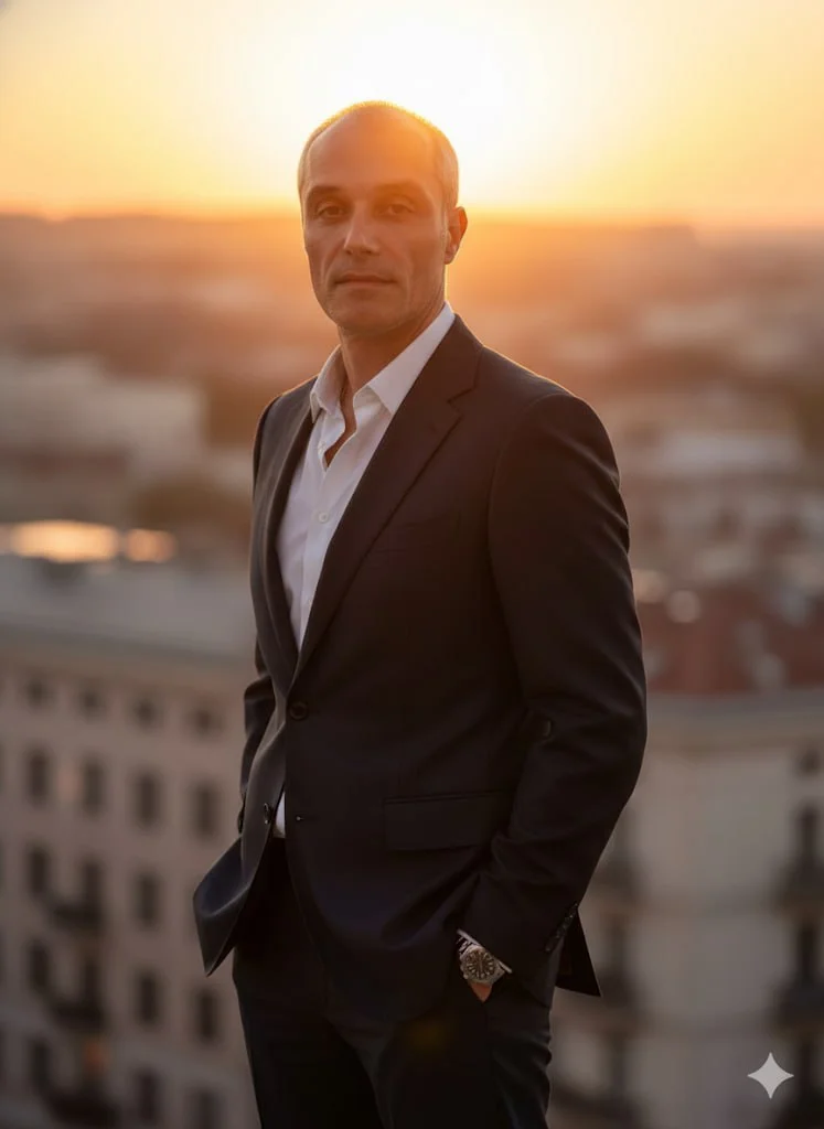 Золотой час в городе