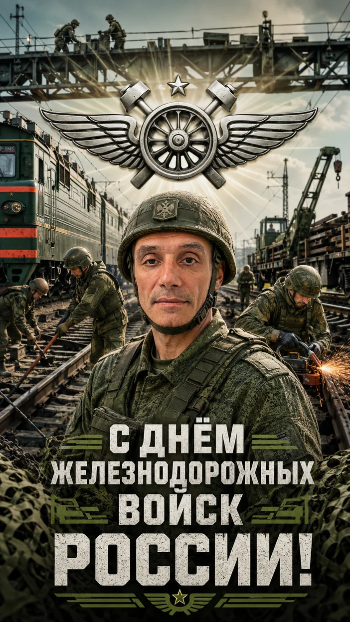 Фотосессия военный коллаж у эшелона