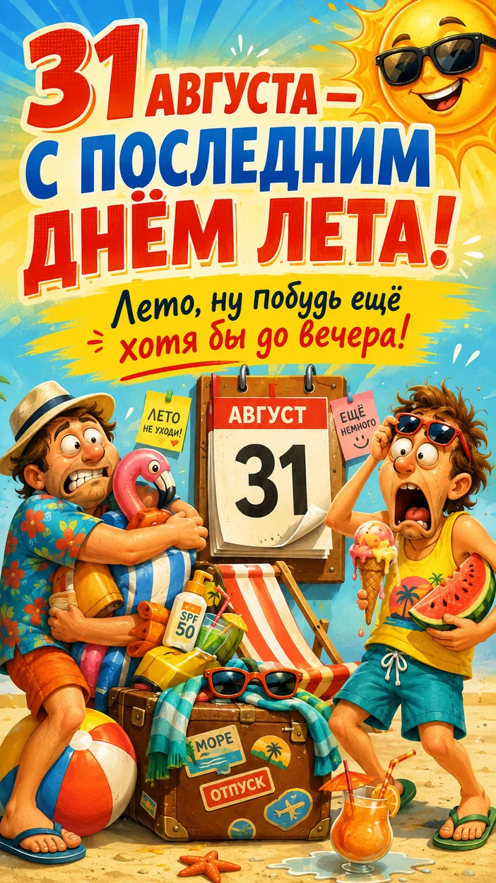 Фотосессия 31 августа с летней суетой
