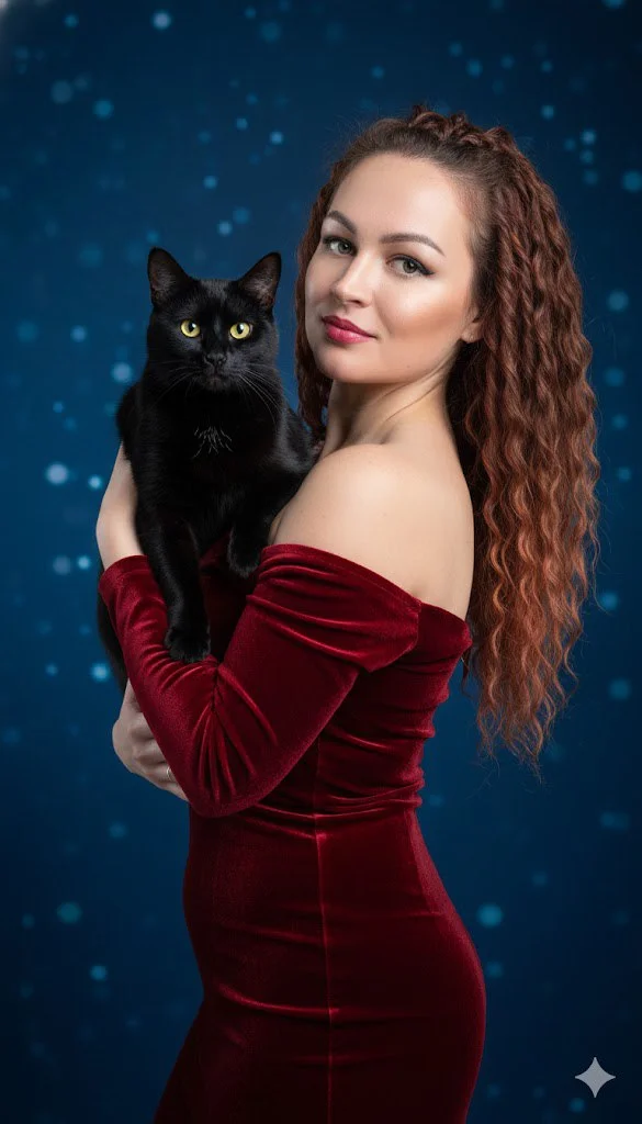 Мистическая ночь с котом