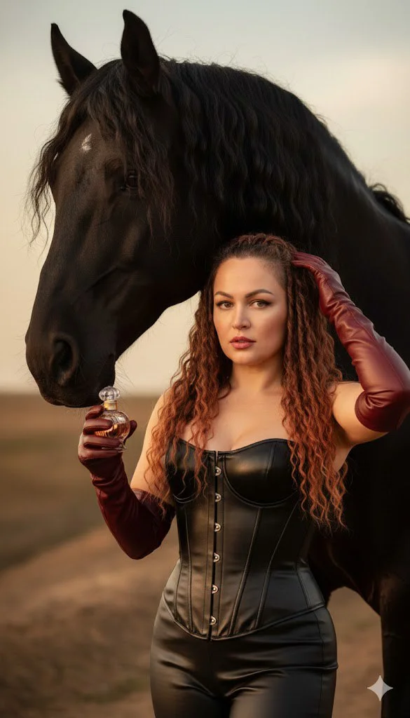 Принцесса и вороной скакун