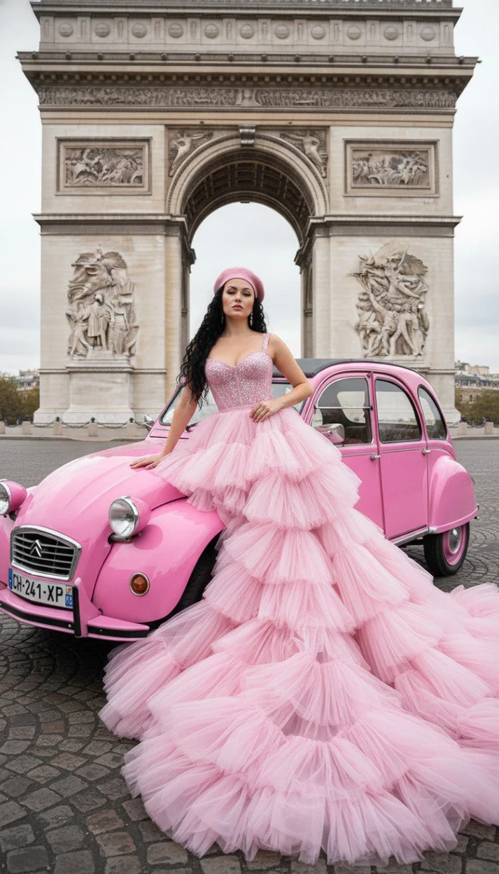 Розовый Париж