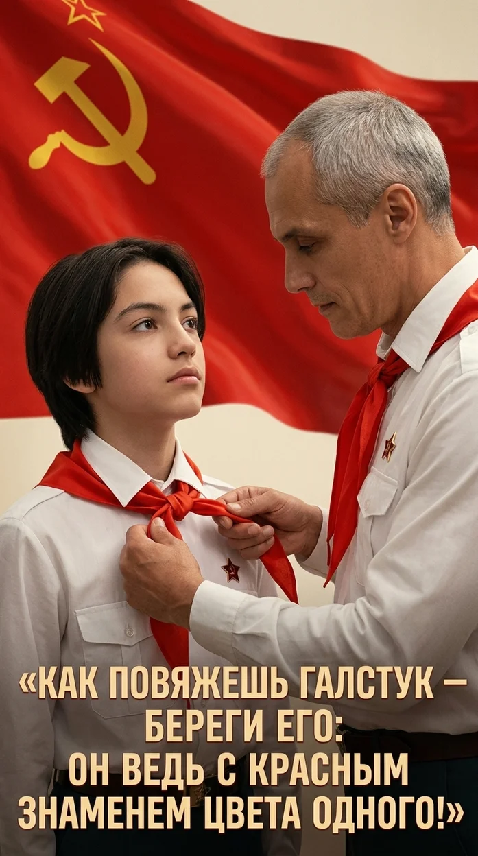 Посвящение в пионеры СССР