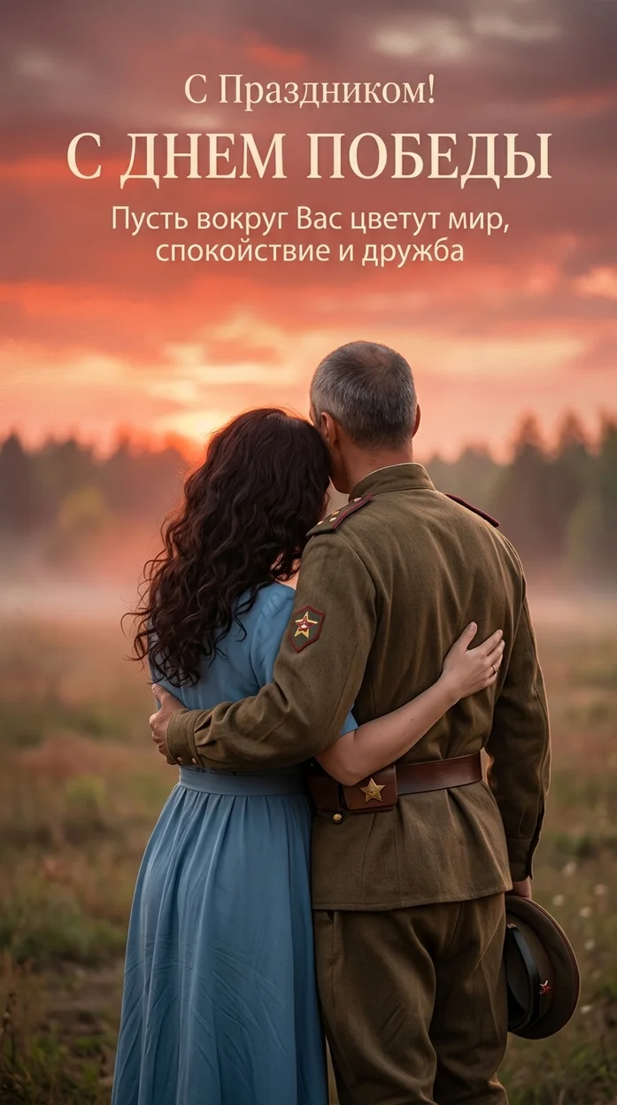 «С ДНЕМ ПОБЕДЫ»  открытка 