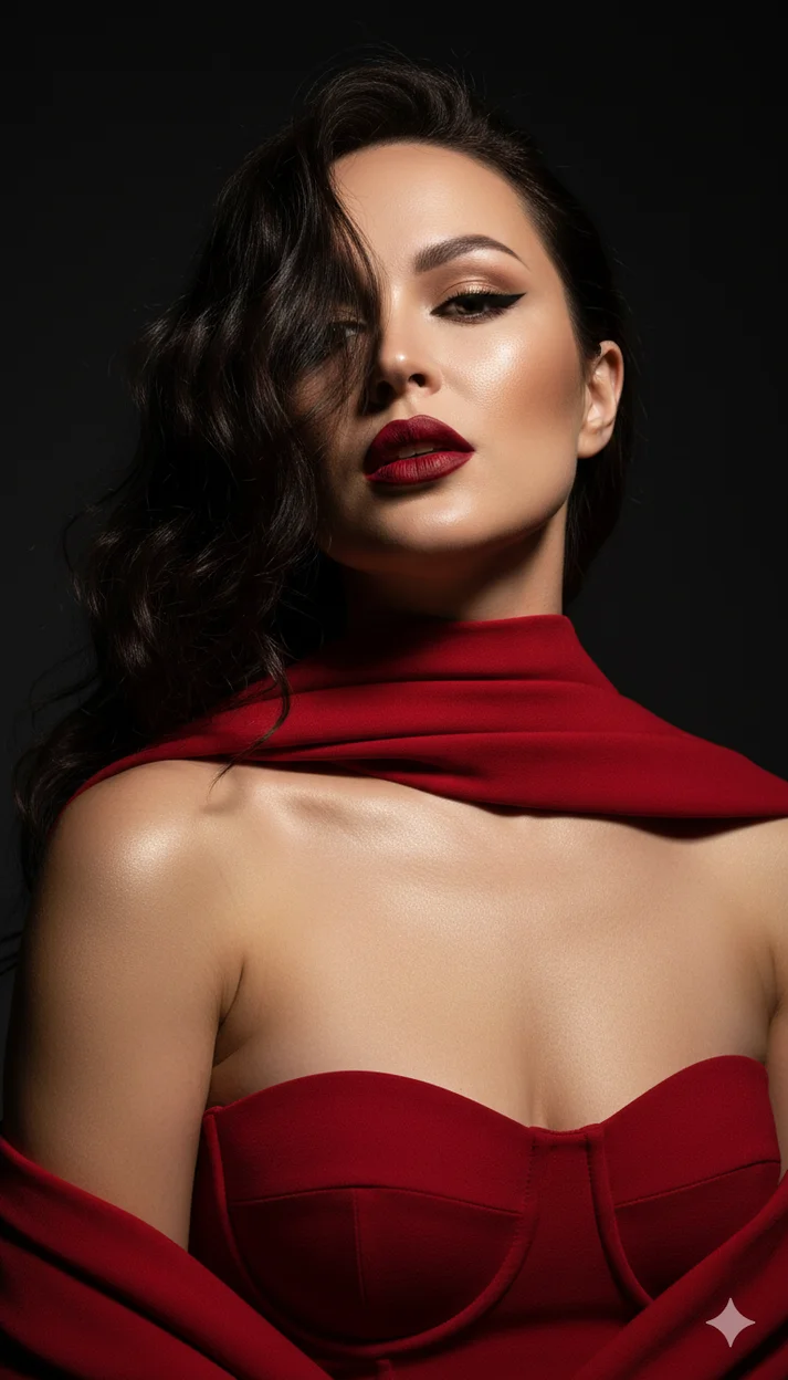 Портрет девушки  - Гламурный образ 