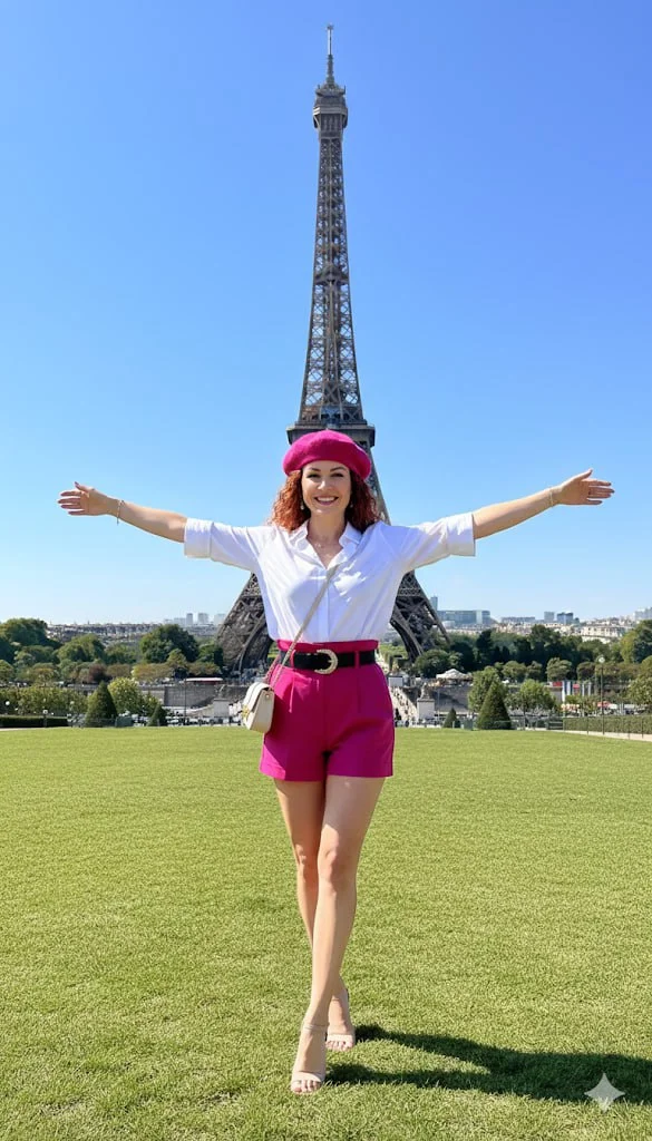 Розовое лето в Париже