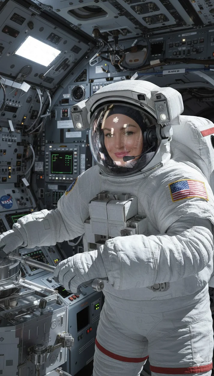 ИИ-фото — Космическая одиссея