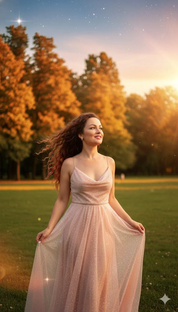 Легкость в лучах заката