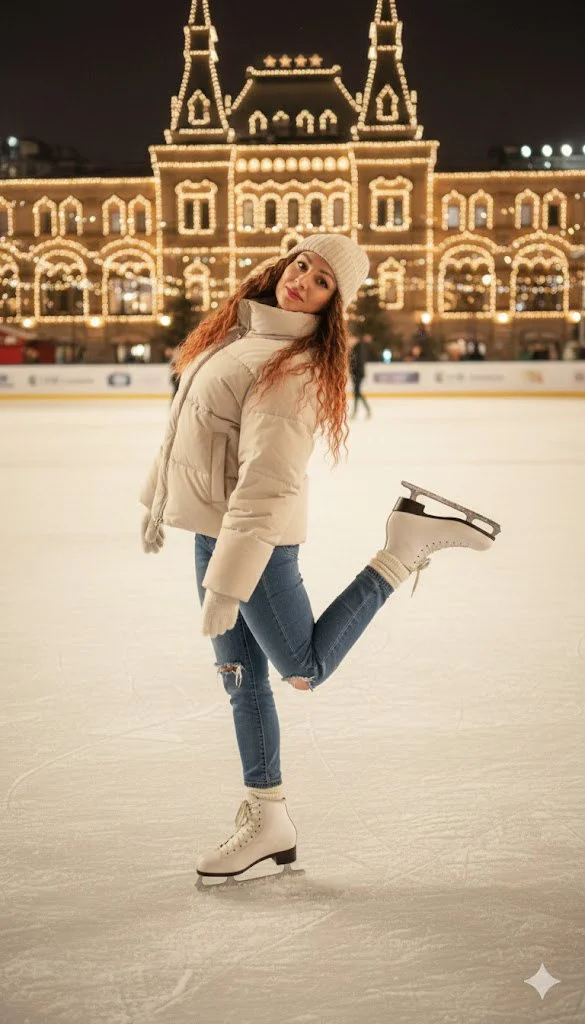 Винтажная зима: Игры на льду