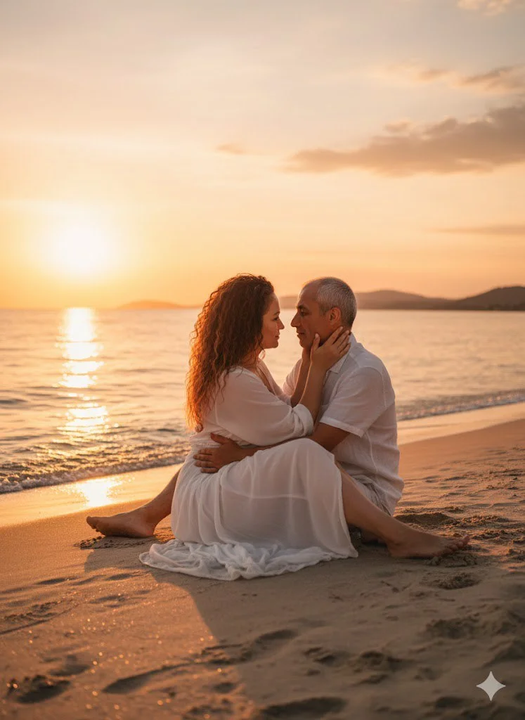 Закат на побережье: льняной роман