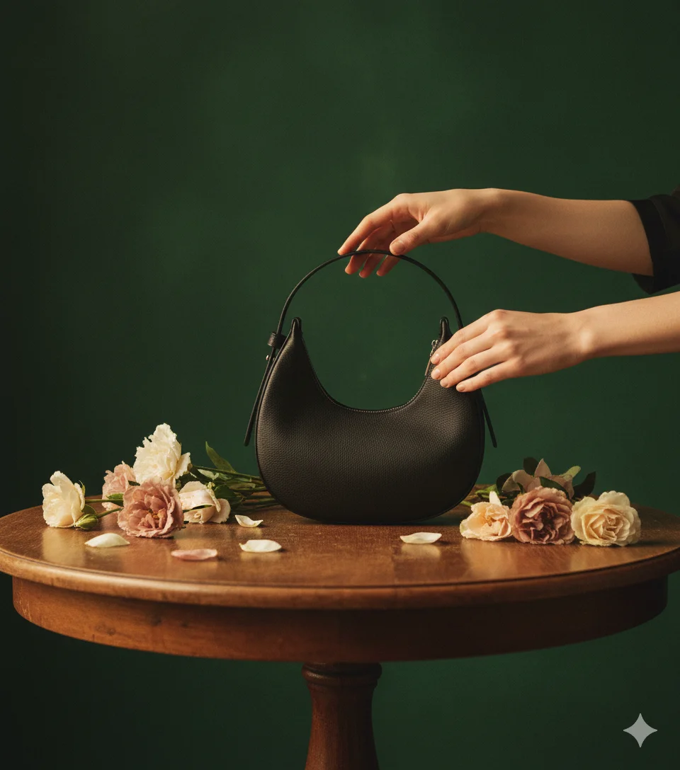 Сцена для сумок