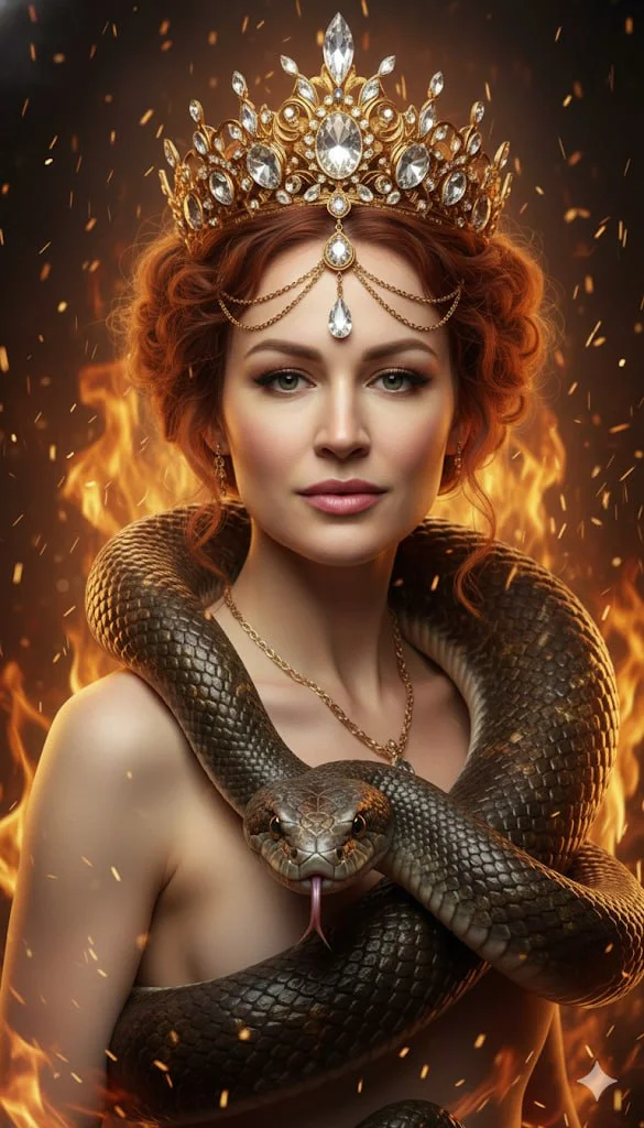 Королева змей и пламени