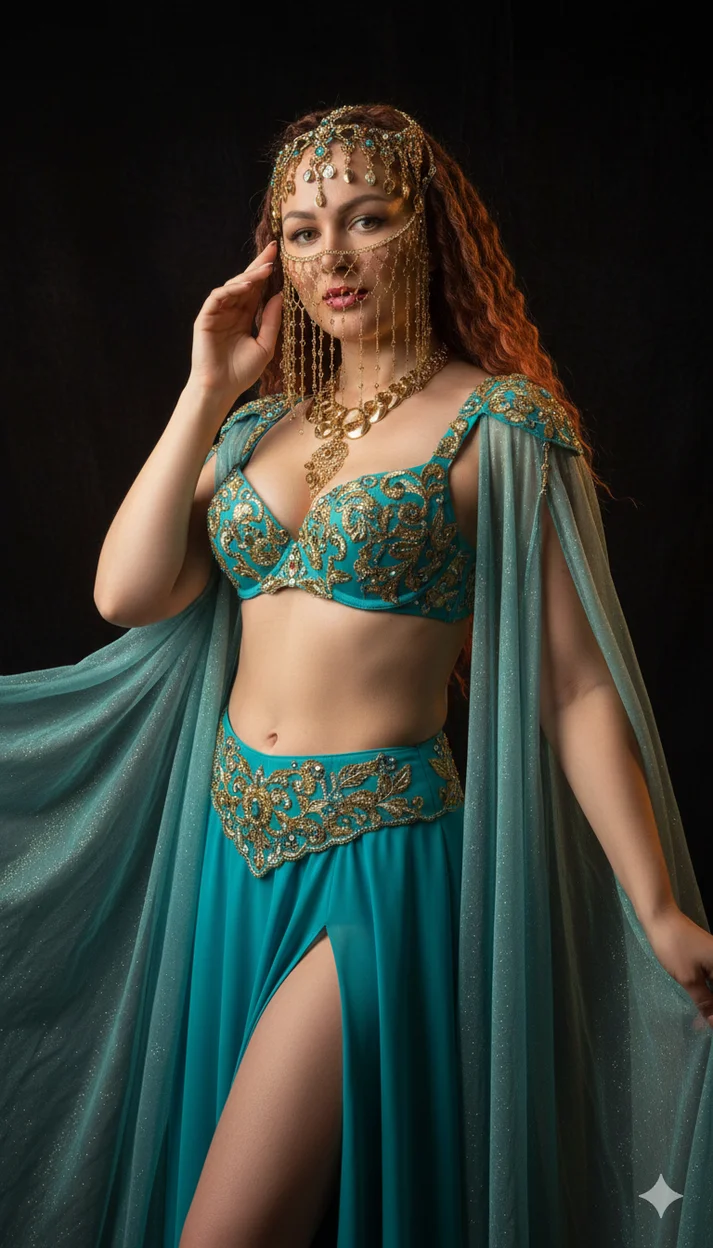 Восточная портретная fashion-сцена 