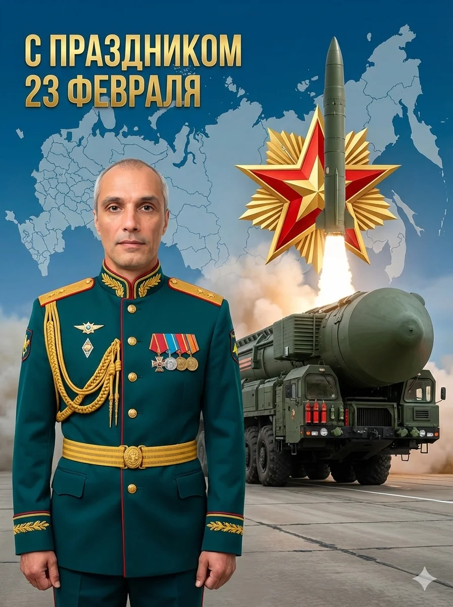 ИИ-фотосессия — 23 Февраля