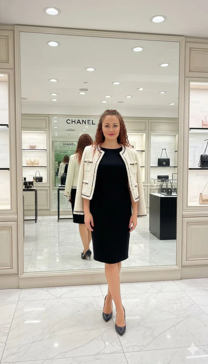 ИИ-фото — в стиле Chanel