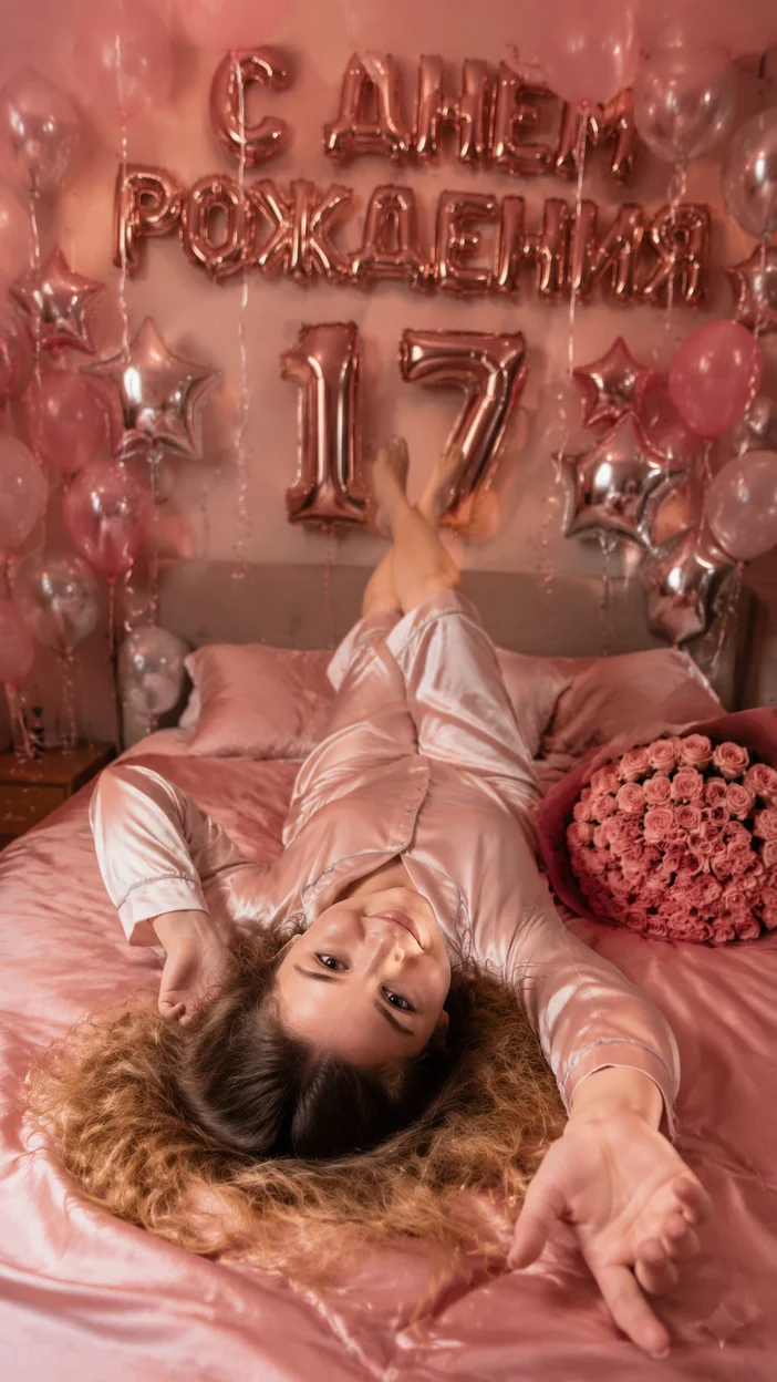 С днем рождения фотосессия 17 лет 