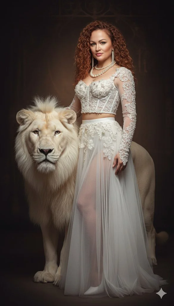 Роскошь с белым львом