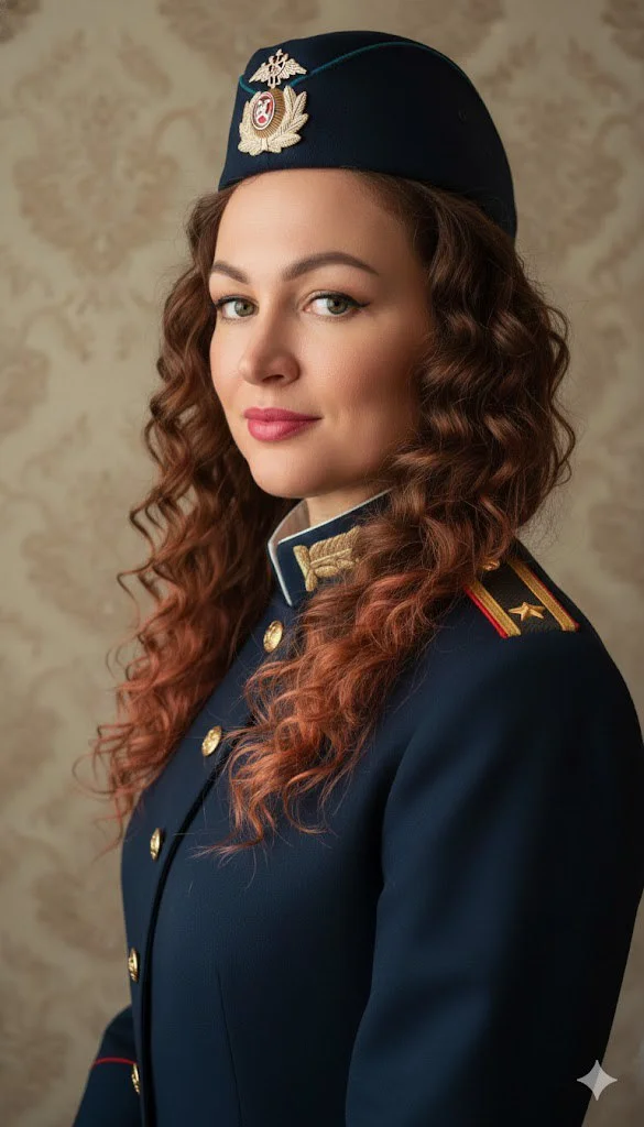ИИ-фотосессия — Офицерская элегантность