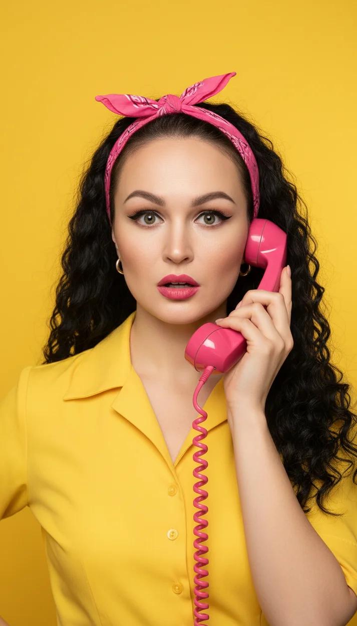 В стиле ретро-пин-ап