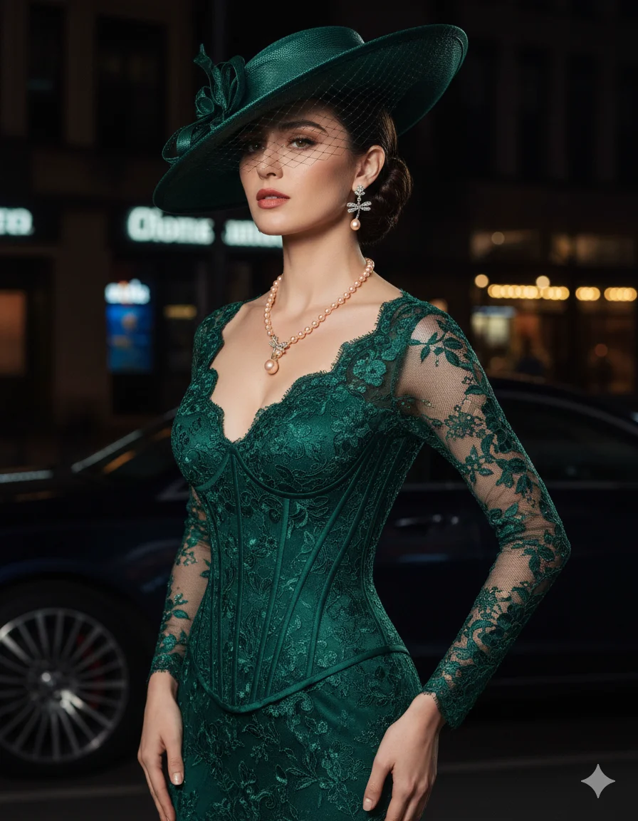 ИИ-фотосессия — фото украшений в стиле Haute Couture нейросетью