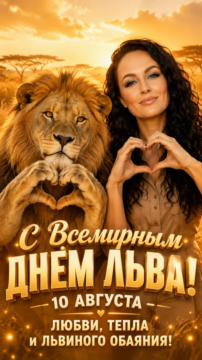 Фотооткрытка «Парное сердечко»
